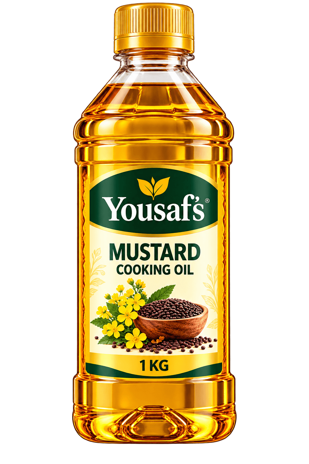 Yousaf's Mustard Cooking Oil 1 KG