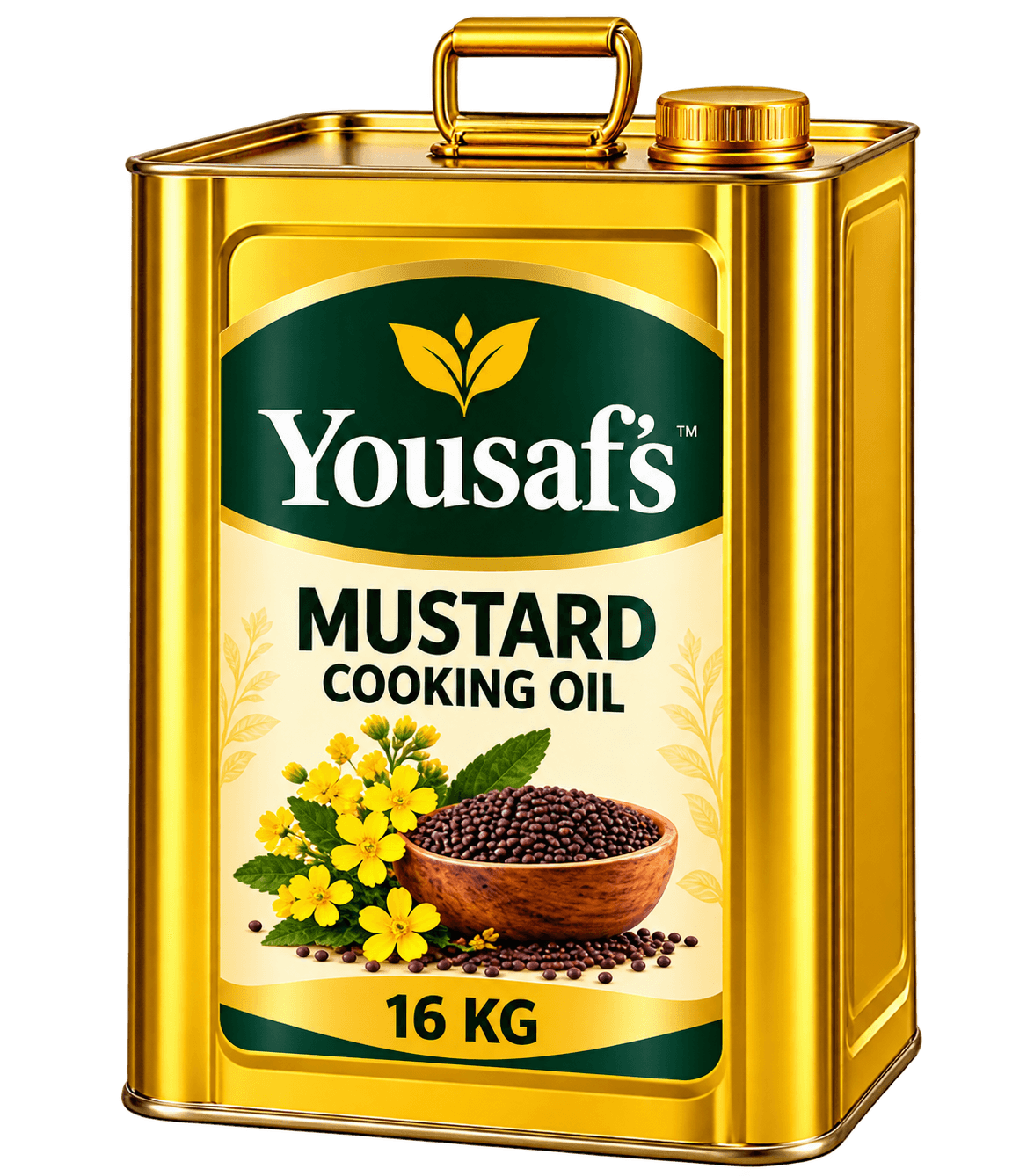 Yousaf's Mustard Cooking Oil 16 KG